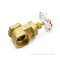 2 Inch Brass Gate Valves Forged BSP NPT thread Pex Brass Gate Valves Factory